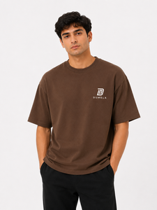 เสื้อยืดเดมีลาทรงปกติ แขนสั้น คอกลม สำหรับผู้ชาย ผ้าฝ้าย 100% ปักโลโก้ด้านหน้า ระบายอากาศได้ดี น้ำหนัก 180 กรัม ไม่เป็นขุย - Product Image 3