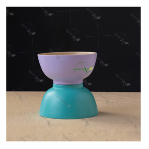 Bol en bambou classique, épais et léger, écologique, jetable, fait main, artisanat naturel, cadeau personnalisé, centre de table pour fête, maison - Product Image 1