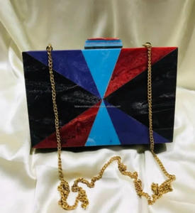 Pochette à main en résine pour femme pochette en résine élégante sac à main en résine à la mode sac en résine de Falak World Export - Product Image 5