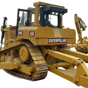 Used CATT D9R Crawler Bulldozer Cumminss Engine For Low Price <b>Engineering</b> Building <b>Construction</b> <b>Machinery</b> CATT D9R Used Dozers - Product Image 1