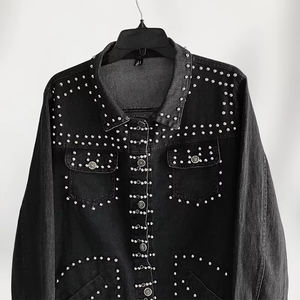 High Quality Street Style Men's Casual Wear Denim <b>Jacket</b> Top Seller Solid Color Cheap Price Men Clothing Denim <b>Jackets</b> - Product Image 6