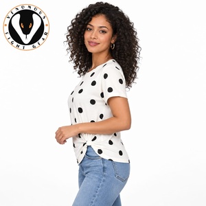 T-shirt pour femme de haute qualité, tissu doux d'été, coutures durables, respirant, séchage rapide, écologique, décontracté, mode quotidienne - Product Image 4