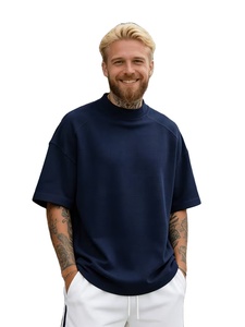 Bangladesh Supplier Stylish Men's Plus Size Heavy Weight Oversized Printed Short Sleeve 100% Cotton Jersey Breathable Premium - Product Image 6