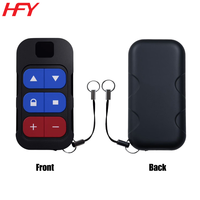 HFY TX130DP-DT Nouveau Modèle Duplicateur de Télécommande Sans Fil 8-en-1 Rechargeable par USB pour Porte de Garage, Alarme et Barrière