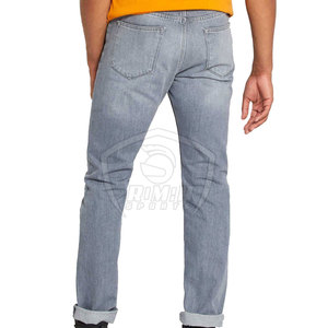 Pantalones Vaqueros de Moda para Hombre, Hechos de Tela de Algodón, Diseño Único, Venta Caliente, Pantalones Vaqueros Largos - Product Image 3