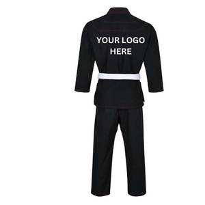 ชุดยิวยิตสูคุณภาพสูงแบบยูนิเซ็กซ์  ชุดกิโมโน BJJ แบบสั่งทำพิเศษ ผ้าคอตตอนลายเพิร์ลวีฟ ชุดยูนิฟอร์มศิลปะการต่อสู้สำหรับการฝึกซ้อม MMA และ BJJ - Product Image 6