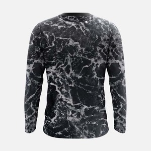 Camisa de Pesca de Manga Larga con Estampado Verde para Hombre, Protección Solar UPF 50, Secado Rápido, Poliéster, Talla Adulto, Totalmente Personalizable - Product Image 5