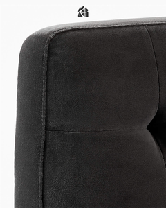 Velzaria Handcrafted Teak Wood <b>Dining</b> <b>Chair</b> <b>Velvet</b> Upholstery Modern Premium Luxury Elegant <b>Dining</b> Room <b>Chair</b> - Product Image 3