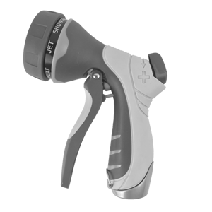 ปืนฉีดน้ำสวนแบบด้ามจับด้านหน้า 7 รูปแบบ พรีเมียม หัวฉีดโลหะ สายยาง คุณภาพสูง - Product Image 4