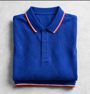 เสื้อโปโลผู้ชายคุณภาพสูง ผ้าฝ้าย 100% 12 สี รับสั่งทำ ปักโลโก้ OEM  แบบเรียบ - Product Image 5