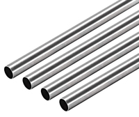 Tubería redonda soldada de acero inoxidable duradero, grado 202 304 316, laminada en frío, acabado mate brillante, longitud personalizada, proveedor de la India