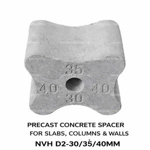 Separador de Hormigón Prefabricado para Losas, Columnas y Muros – NVH D2-30/35/40mm - Product Image 1