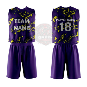 Uniforme de Voleibol para Hombre, Material de Poliéster Transpirable de Alta Calidad, con Logotipo Personalizado, para Deportes al Aire Libre - Product Image 3