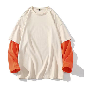 เสื้อยืดแขนยาวสีดำทรงโอเวอร์ไซส์ ยูนิเซ็กส์ ปี 2026 คอกลม ผ้าถัก 100% คอตตอน เป็นมิตรกับสิ่งแวดล้อม ระบายอากาศได้ดี - Product Image 4
