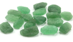 Piedras Preciosas Sueltas de Cuarzo Fresa Natural de Primera Calidad, 10 Piezas de 20-24 mm, 100% Piedra Verde, Efecto Óptico de Estrella de Chakra Curativa - Product Image 3