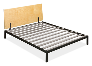 Base de Cama Minimalista de Estilo Japonés |   Cabecera de Cama Flotante de Madera Natural - Product Image 3