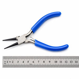Herramientas Profesionales MANAN INSTRUMENTS de Alta Calidad, Alicates de Acero Inoxidable con Mango Azul para Fabricación de Joyería, Herramientas para Doblar Alambre - Product Image 2