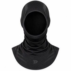 <b>Full</b> Coverage Modest Headwear Seamless Obsidian Breathable Lightweight Running Cycling Sports <b>Hijab</b> Custom OEM - Product Image 1