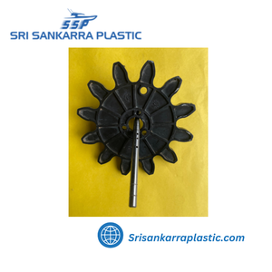 Pièces de moissonneuse Sr551 5h492-48270 grand pignon en plastique noir à 12 dents - Product Image 3