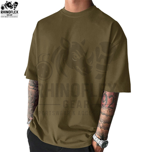 Maillot personnalisable pour homme, coupe ample, style streetwear, épaules tombantes, respirant, séchage rapide, logo personnalisé, coupe ample - Product Image 3