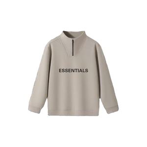 Sudaderas con Capucha Holgadas y Extra Grandes para Hombre, con Cierre de Cremallera de un Cuarto, Anti-Pilling, para Otoño e Invierno, con Logotipo Personalizado Impreso, Venta al por Mayor OEM y ODM - Product Image 1
