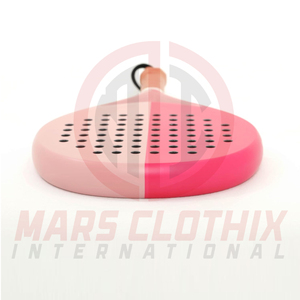 Raquetas de pádel personalizadas de alta calidad a precio económico al por mayor, raquetas de pádel de carbono con forma y logotipo personalizados - Product Image 2
