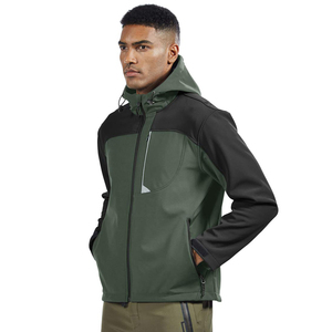 Vestes softshell imperméables chaudes d'hiver pour homme, coupe-vent zippé, vêtements de travail sur mesure, vestes softshell pour le camping en plein air - Product Image 3