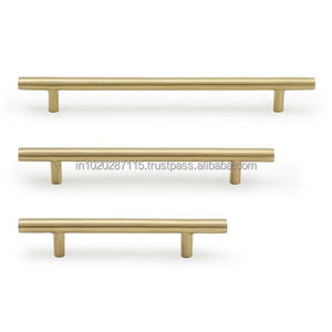 Tirador de metal para puertas de armarios de madera pesados, que ofrece una resistencia duradera, estilo moderno y funcional, mejora para el hogar. - Product Image 3