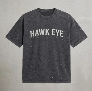 Camiseta Deportiva para Hombre de Primera Calidad, Modelo Hawk Eye, Suave, Transpirable, Antiarrugas, con Estampado, Manga Corta, para Entrenamiento Físico y Uso Diario - Product Image 6