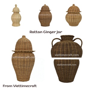 Panier décoratif rustique naturel pour la cuisine, le salon, artisanat vietnamien éco-responsable en gros - Product Image 6
