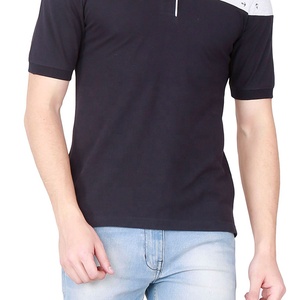 Coton pour hommes de haute qualité pour polos Motif solide personnalisé Plusieurs couleurs Vêtements de plein air décontractés en tissu Oxford - Product Image 6