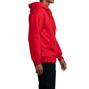 Sudadera con capucha unisex 100% forro polar con cremallera, de alta calidad, lisa, sin estampado, fabricada por un fabricante. - Product Image 4