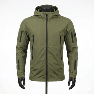 Vestes Softshell pour Hommes en Gros, Confortables et Coupe-Vent avec Technologie Imperméable, Meilleur Design, Service OEM, Prix Compétitif - Product Image 1