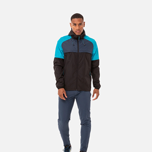 Men's 100% High Quality Windbreaker Suit Latest Design Long Sleeve Hooded Collar Solid Pattern Plus Size <b>Winter</b> Sale Cheap Price - Product Image 2