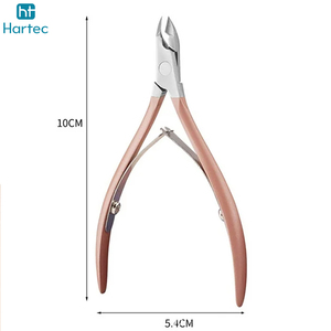 Removedor de Piel Muerta de Precisión con Mango Ergonómico en Oro Rosa para Manicura y Pedicura, Cortaúñas de Acero Inoxidable Afilado - Product Image 4
