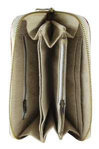 Pochette de créateur artisanale haut de gamme imprimée sur mesure pour femme, style moderne, plusieurs poches, fermeture éclair, tendance pour l'été - Product Image 6