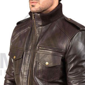 Genuine <b>Leather</b> <b>Jackets</b> <b>Men</b> Custom <b>Leather</b> <b>Jacket</b> for <b>Men</b> Women's Unisex Pure <b>Leather</b> <b>Men's</b> <b>Jackets</b> - Product Image 3