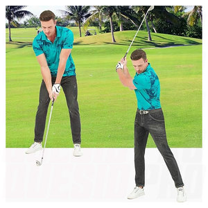 Camisetas de Golf para Hombre, Secado Rápido, Transpirables, de Alto Rendimiento, Polo Reciclado de Manga Corta, Estilo Casual de Negocios, Tenis, Atlético, Ligero - Product Image 3