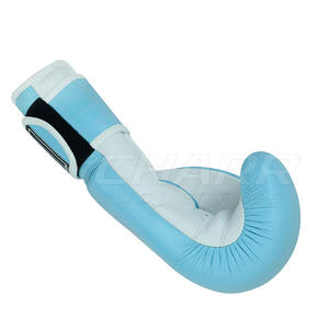 Guantes de Boxeo de Cuero con Correa de Muñeca Ajustable y Cierre de Gancho y Bucle para un Soporte Seguro Durante el Entrenamiento, de Alto Rendimiento para Gimnasio - Product Image 3