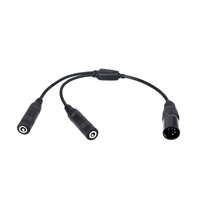 Adaptateur de câble d'aviation RayTalk CB-04 pour casque Airbus, connecteurs de communication à double prise GA RJ-055 RJ-068