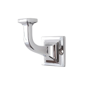 Minimalist Silver <b>Wall</b> Mount Hook Architectural Design Polished Stainless Steel Single Robe Hook Designer Hardware for Entryway - Product Image 1