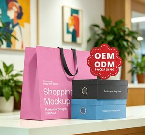 ชุดบรรจุภัณฑ์ OEM ODM สำหรับการค้าปลีกและการใช้งานเชิงธุรกิจ กล่องและถุงแบบกำหนดเองสำหรับแบรนด์หรู - Product Image 1