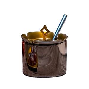 Botella de acero de cobre con diseño sencillo para la cama, recipiente para azúcar, lujoso, saludable, al mejor precio, venta al por mayor, novedad - Product Image 1