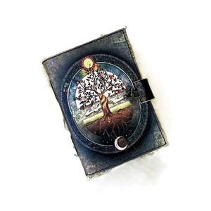 Vintage Handmade Genuine Leather Notebook Deckle Edge Cotton Paper <b>Journal</b> for Sketching <b>Writing</b> Calligraphy Travel Diary - Product Image 1