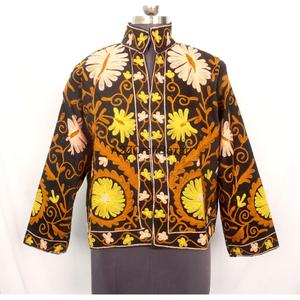Vestes Cotrise Unisexe Brodé en Coton Respirant à Séchage Rapide et Écologique pour l'Automne – Modèle Ethnique Classique – Vente en Gros - Product Image 1