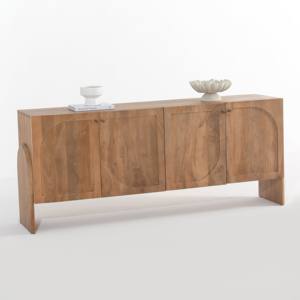 Aparador de Madera de 4 Puertas Vandana Falcon Terra con Amplio y Elegante Almacenamiento para Interiores Modernos - Product Image 2