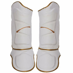 Espinilleras de Cuero Profesionales 2026 para Boxeo, Ligeras y Transpirables, Hechas en Pakistán, Precio al por Mayor - Product Image 4