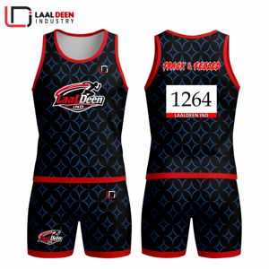 Vêtements d'entraînement de course professionnels pour hommes et femmes, uniforme unisexe pour l'athlétisme, tenue de jogging, vêtements de course - Product Image 1