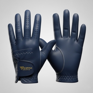 Add Your Brand Logo <b>On</b> Golf Glove Made Of Cabretta Leather Wholesale Low Price Gloves <b>Men</b>/women Golf Accessories Manufacturer - Product Image 4