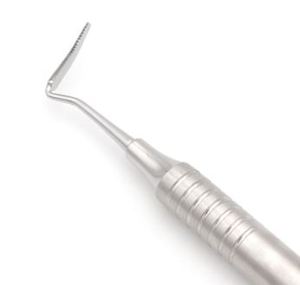 9/10 Lima Periodontal Curva de Doble Extremo Schluger, Instrumento Quirúrgico Dental para Reducción Ósea Interproximal y Periodontal - Product Image 2